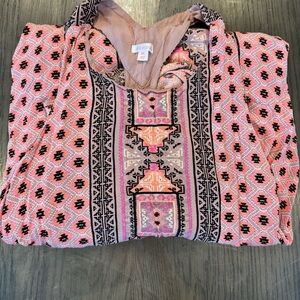 Xhilaration Tank Top Dress in Pink Shades Size XXL